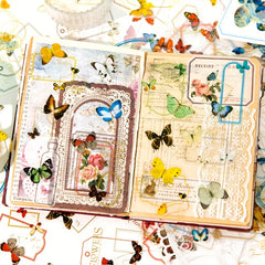 30pcs DIY Stickers for Crafting, 6.5x5.2-Inch Materials