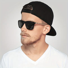 Men's Polarized Square Sunglasses UV400 High AC Alloy Eyewear