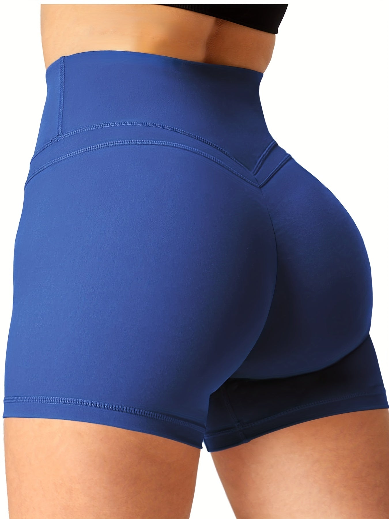 High Waist Workout Shorts Women's Gym Yoga Biker Shorts