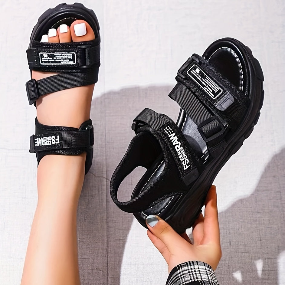 Women's Casual Sports Sandals Comfortable Open Toe Outdoor Slippers Soft Bottom