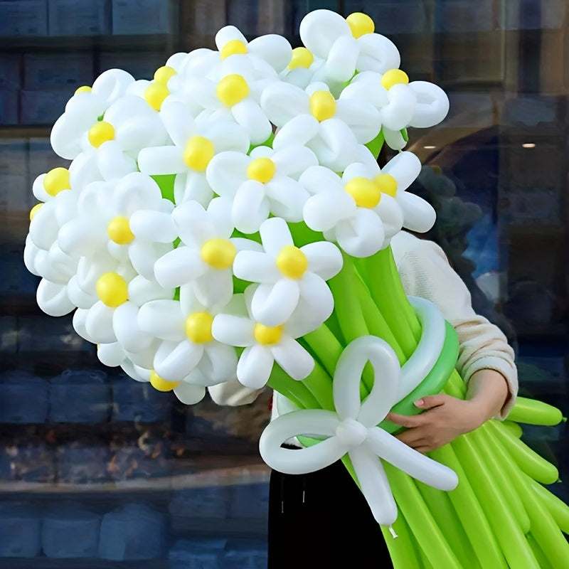 Colorful Flower Balloon Bouquet DIY Party Decoration Supplies