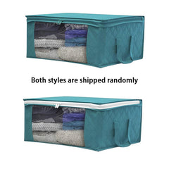 Foldable Clothes Storage Bag Organizer with Clear Window