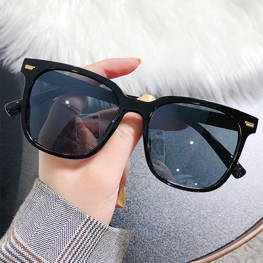 Anti Glare Sunglasses PC Lens Outdoor Driving Square Sunshade Glasses