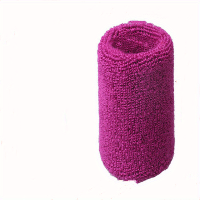 Unisex Sports Terylene Wristband - Sweat Absorbing