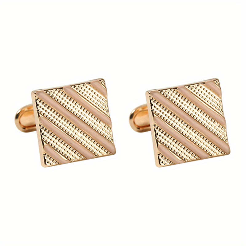 Crystal Cufflinks Wedding Party Business Gift