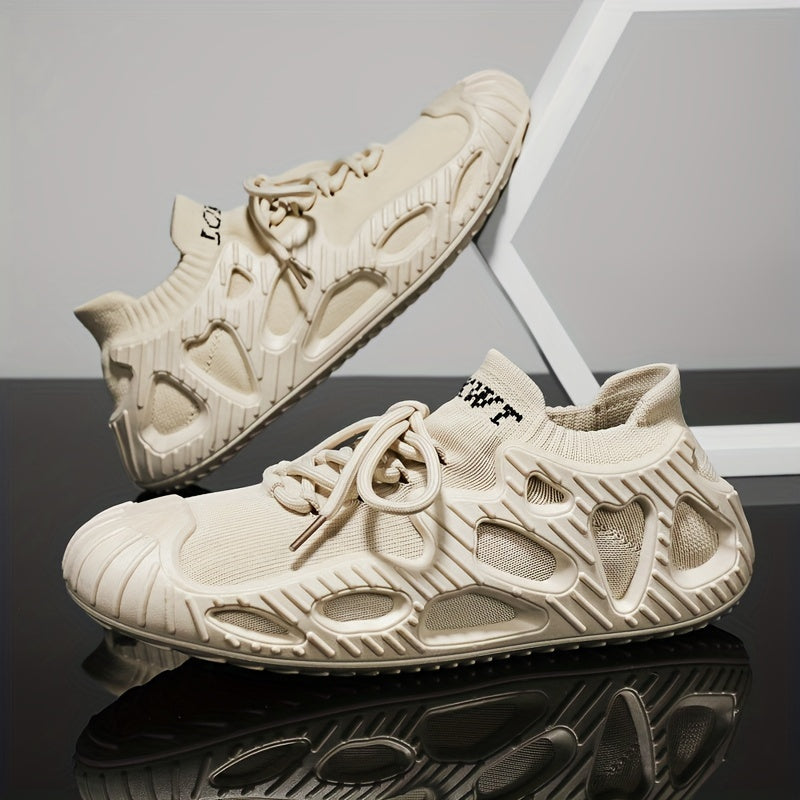 Men's Lightweight Knitted Sneakers for Running