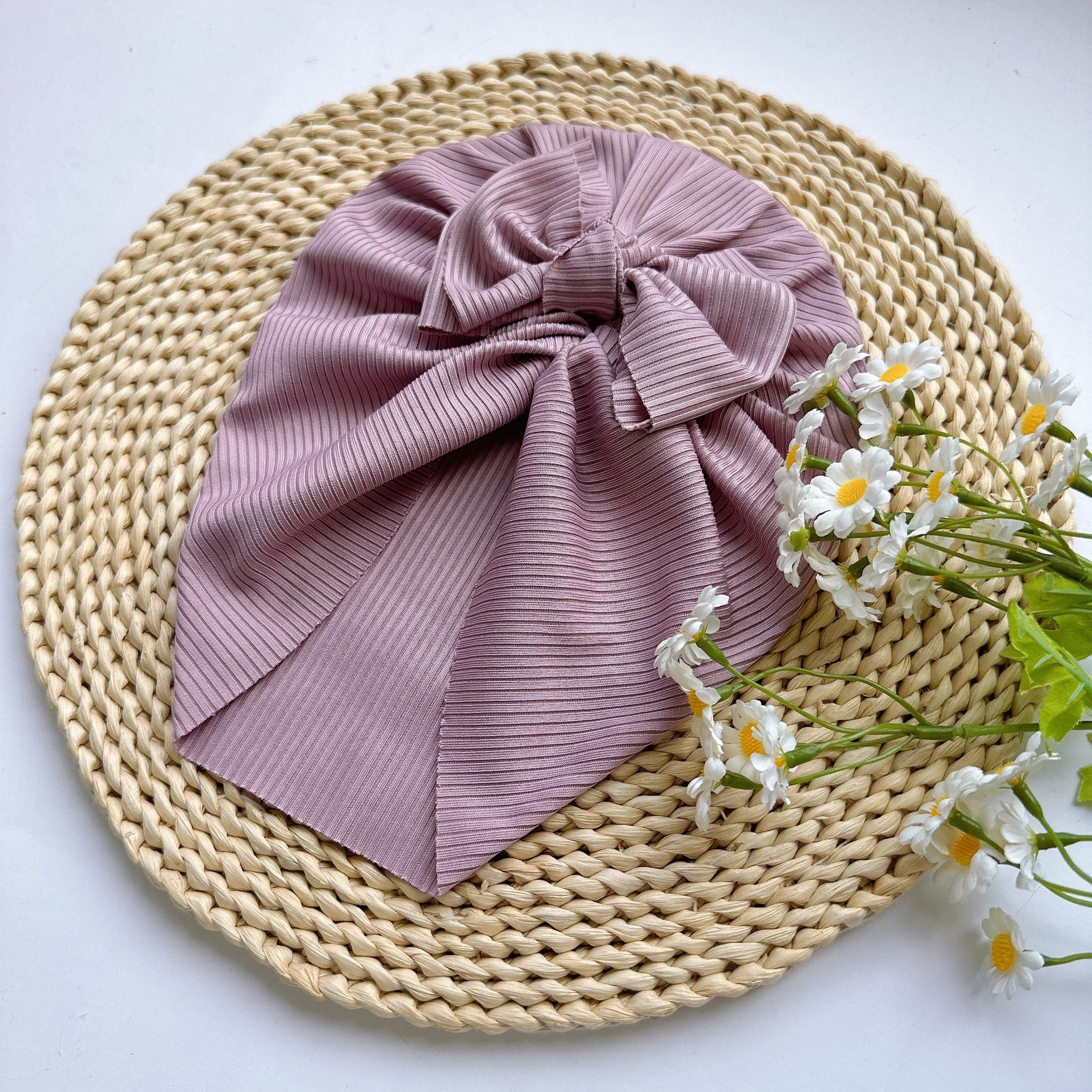 Baby Headband Soft Bow Hat for Infants Newborns