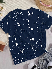 Sunglasses Girl Print Short Sleeve T shirt - Girls Summer Clothes
