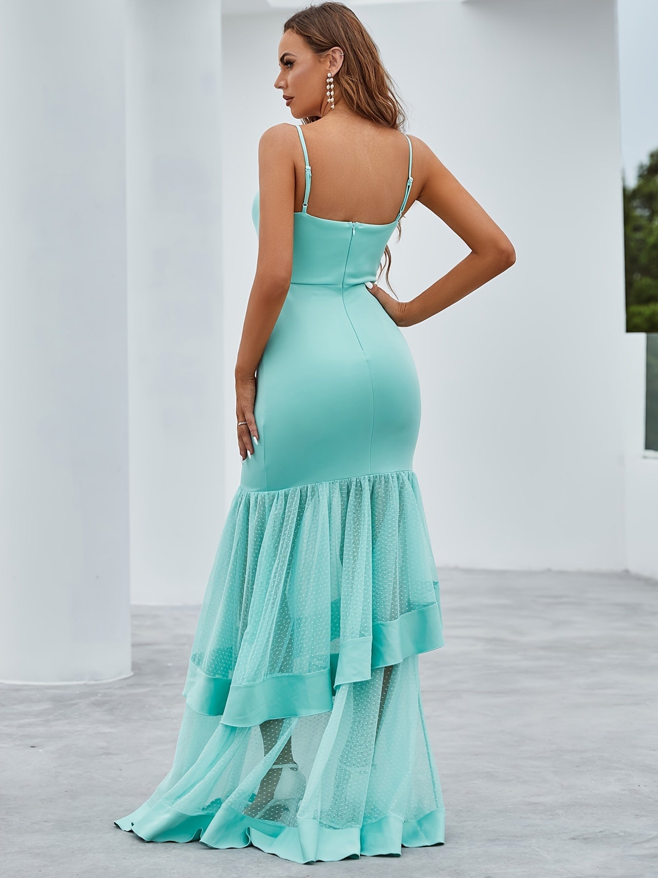 Sleeveless Bodycon Long Cami Dress for Women