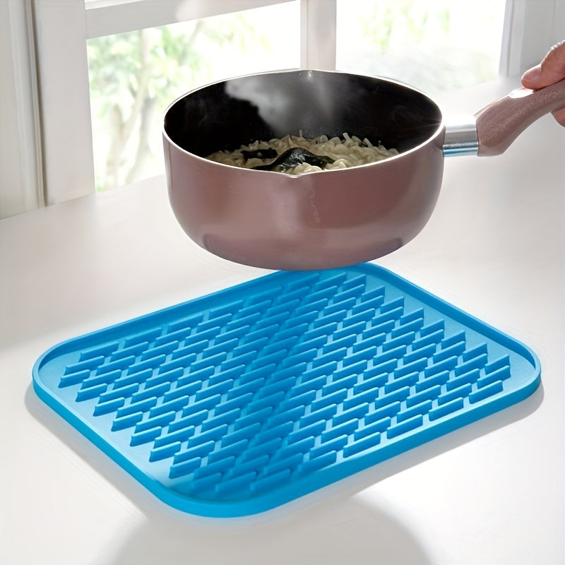 Non Slip Silicone Mat Heat Resistant Coaster Placemat Pot Mat Table Mat