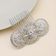 Bridal Rhinestone Hair Comb Head Jewelry for Wedding