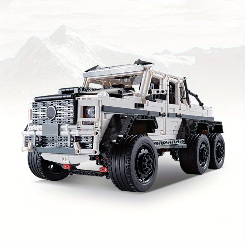 High Difficulty 1:8 Off-road Vehicle Model Building Blocks