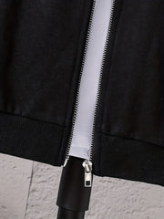 Boys Zip Up Hooded Sweatshirt Long Sleeve Hoodie Gym Sports Jacket