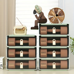 Desktop Office Organizer Storage Box Transparent Office Drawer Desk
