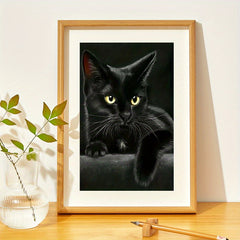 DIY Cat Diamond Painting Set 30x40cm Frameless