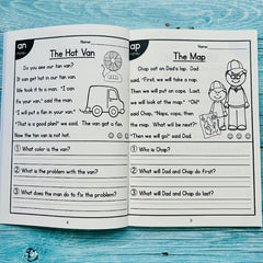 English Learning Workbook for Young Learners with Pictures and Phrases