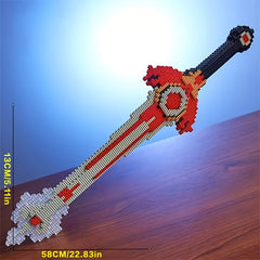 3D Sword Building Set Puzzle Game Ideal Holiday Gift for Teens and Adults