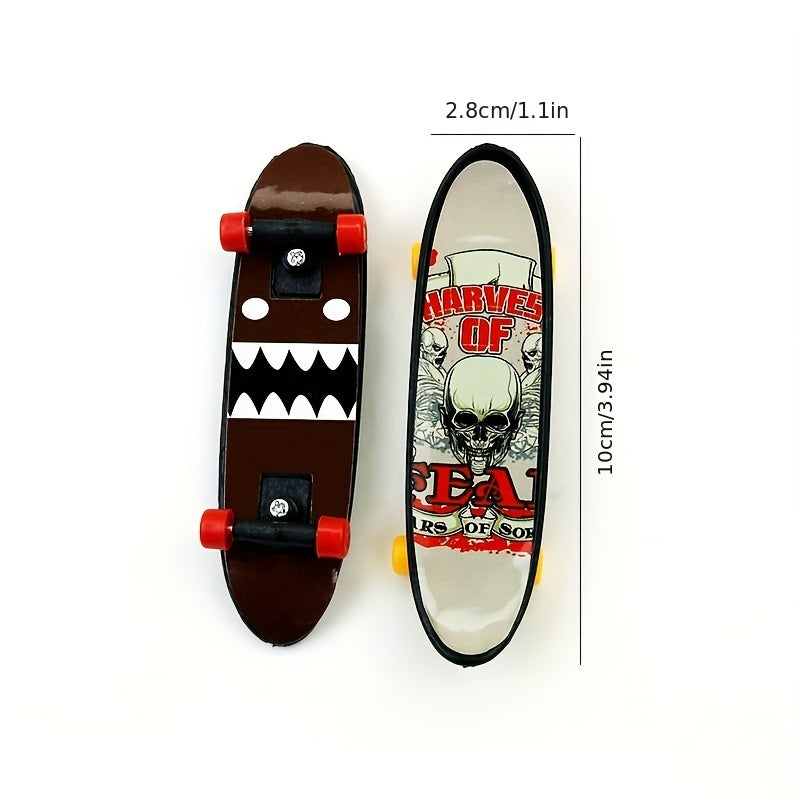 3pcs 5pcs Mini Finger Skateboard Set Creative Fingertip Movement Toy