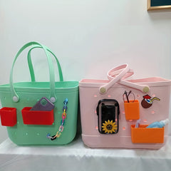 Mini Solid Plastic Box Beach Bag Travel Storage Accessories