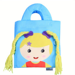 Early Education Tear Proof Cloth Baby Book Toy for Good Night