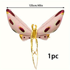 Butterfly Wings Back Decoration Aluminum Film Back Hanging