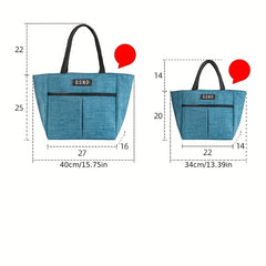 Waterproof Insulated Lunch Bag Portable Thermal Picnic Pouch