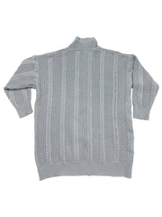 Women's Plus Casual Cable Knit Cardigan