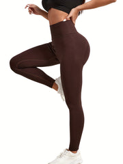 Stretch Hip Lift Yoga Leggings High Waist Running Pants