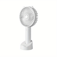 Mini USB Rechargeable Fan Portable Foldable Pocket Quiet Fan