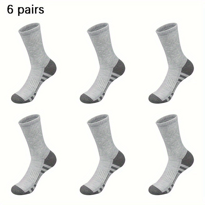 Thickened Padded Crew Socks Basketball Sweat-absorbing Outdoor Sports Socks