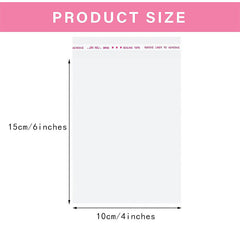 200pcs Self-sealing Cellophane Bag Reusable Packaging Gift