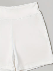 Solid Pajama Set Crew Neck Cami Top & Shorts Women's Sleepwear