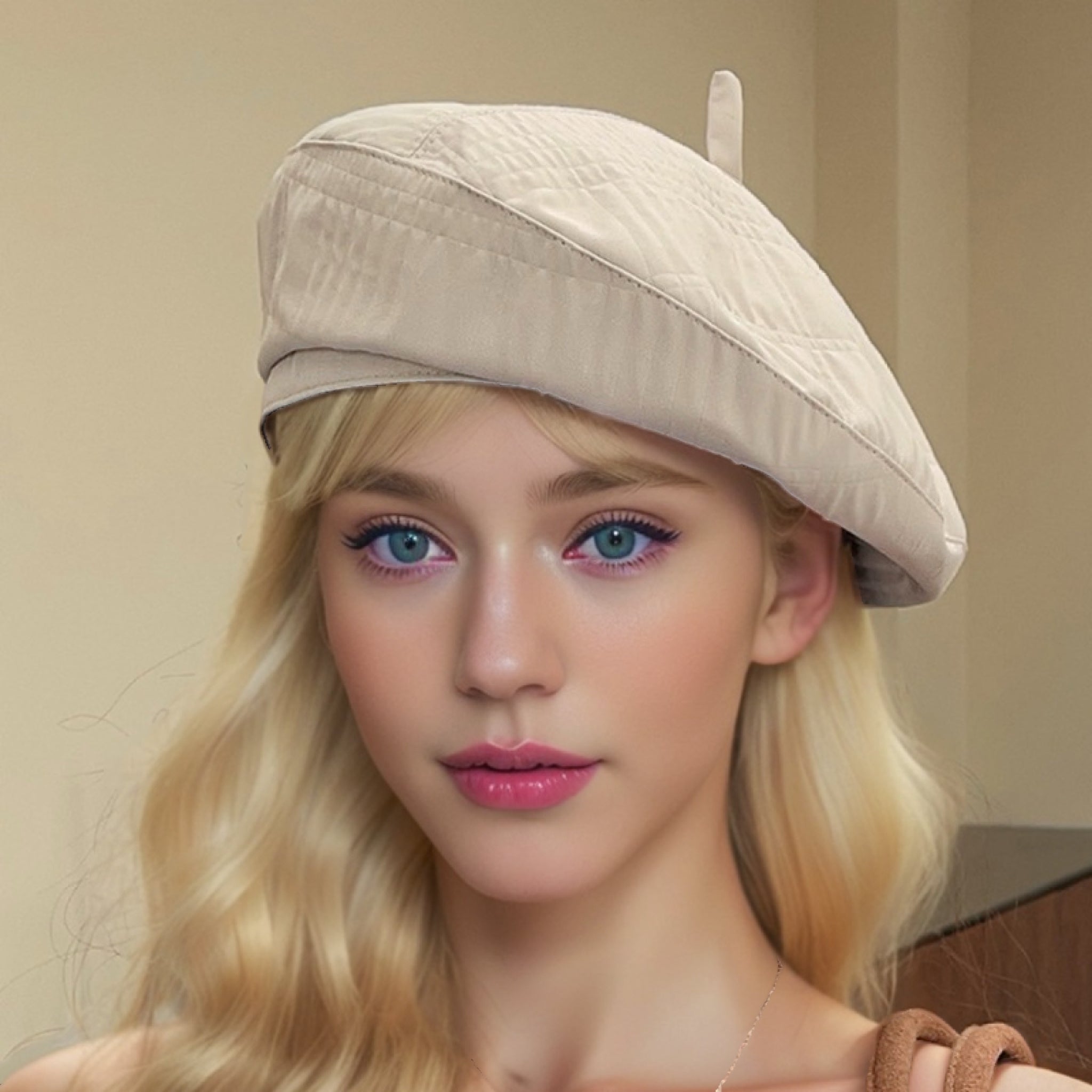 Japanese Style Painter Hat Thin Spring Summer Fashionable Flattering Unisex