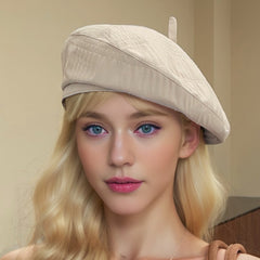 Japanese Style Painter Hat Thin Spring Summer Fashionable Flattering Unisex