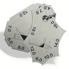 Stainless Steel Fillet Gage Right Angle Seam Pocket Gage