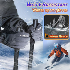 Winter Gloves Women Men Ski Gloves Warm Touch Screen Cycling Running Hiking