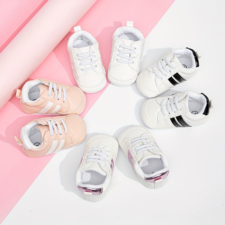 Soft Bottom Non-slip Toddler Shoes Lace-up Sports Shoes