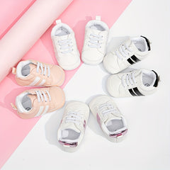 Soft Bottom Non-slip Toddler Shoes Lace-up Sports Shoes
