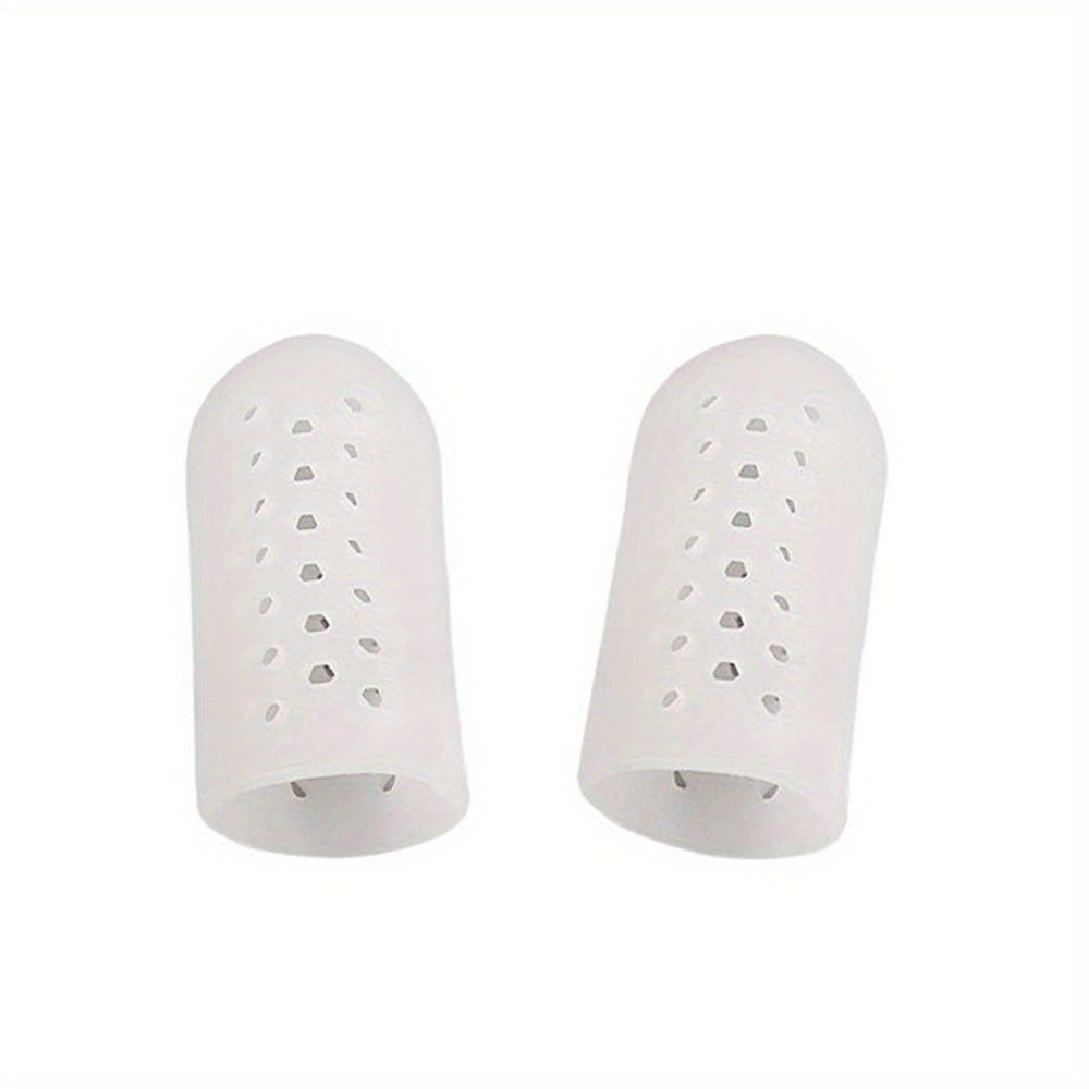 2pcs Silicone Toe Separators Toes Care Protector for Night and Home Use