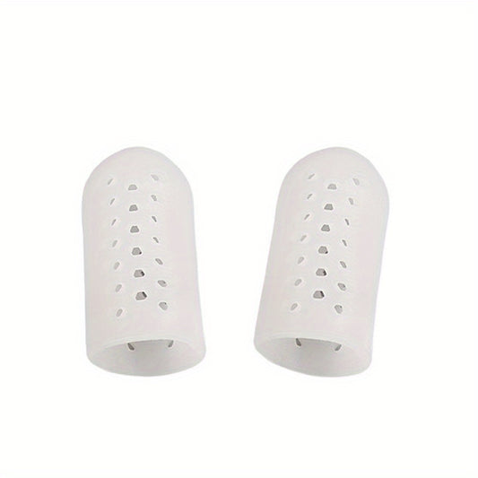 2pcs Silicone Toe Separators Toes Care Protector for Night and Home Use