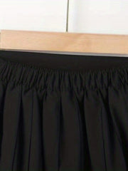 Youth Girls' High Waist Pleated Skirt School Uniform Short Skirt