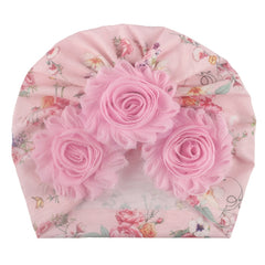 Floral Print Baby Headscarf, 0-3 Years Old