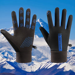 Winter Touch Screen Gloves Short Windproof Waterproof Gloves Outdoor Sports