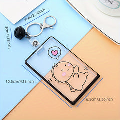 Transparent Acrylic Card Sleeve ID Card Protection Cover
