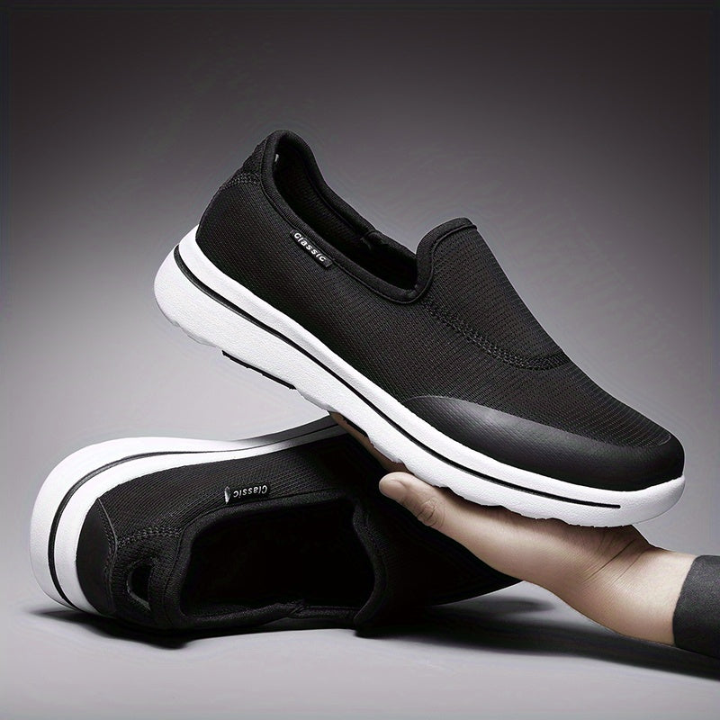 Men's Slip-On Breathable Loafers Casual Walking Shoes