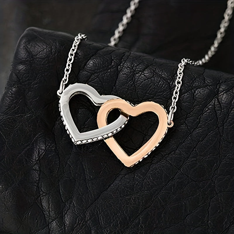 Heart Pendant Necklace Inspirational Birthday Gift For Daughter