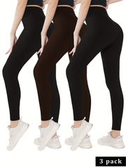 High Waist Skinny Leggings Set Spring & Fall Women's Clothing