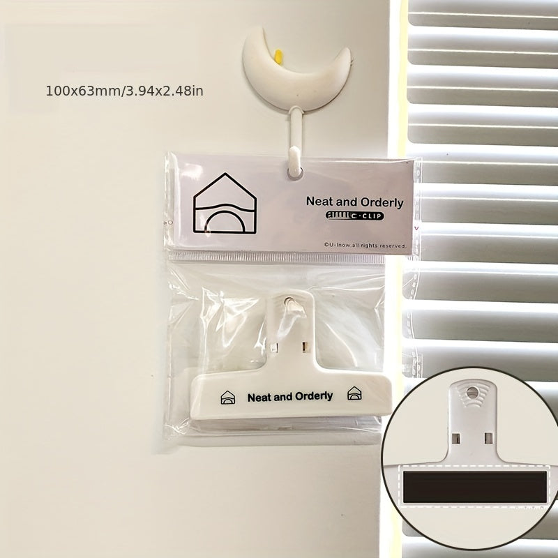 Creative Minimalism Magnet Office Journal Clip 4pcs