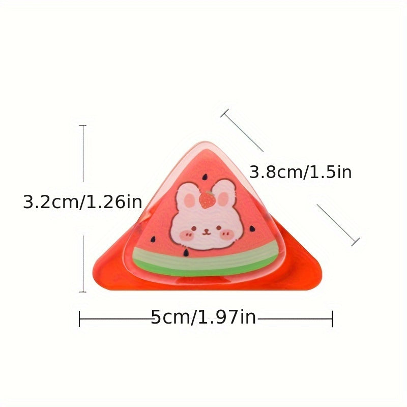 Acrylic Decorative Triangle Clip