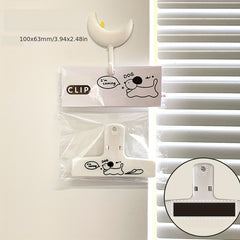 Creative Minimalism Magnet Office Journal Clip 4pcs